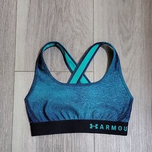 Under Armour Blue and Black Sports Bra Size XS